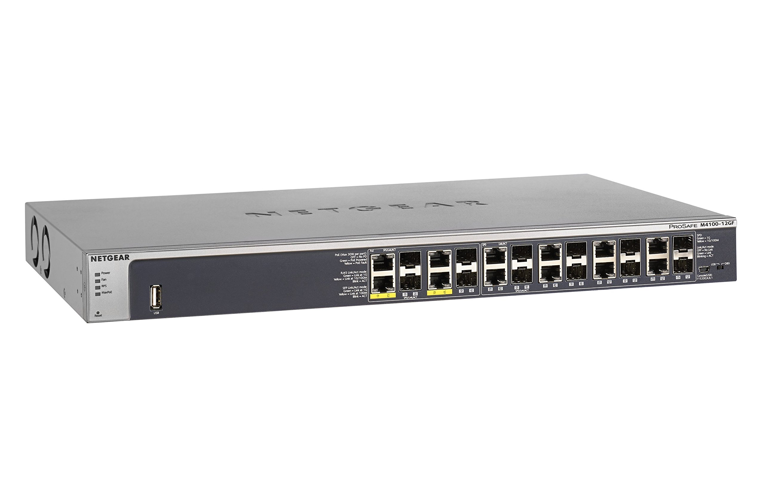 12-Port GE Switch NETGEAR M4100-12GF (GSM7212F)